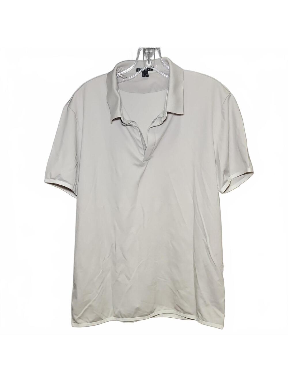 Theory | Men's Cream Polo Shirt | L